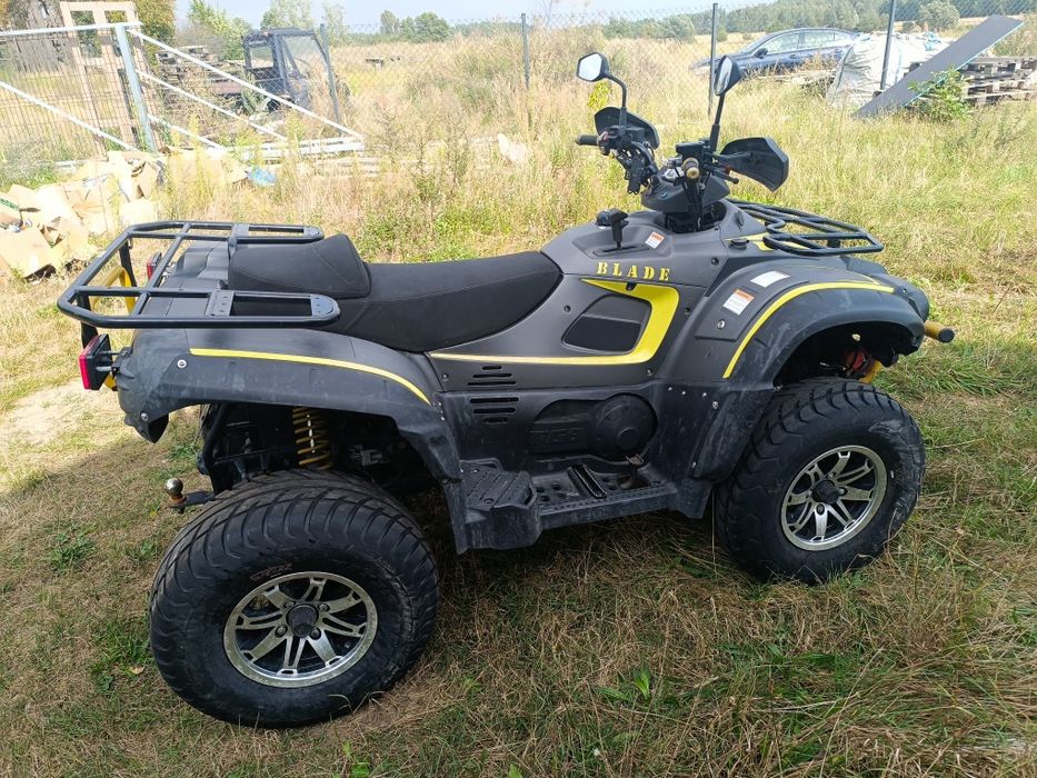 Tgb blade 550 21r sprawny quad 4x4 kymco homologacja