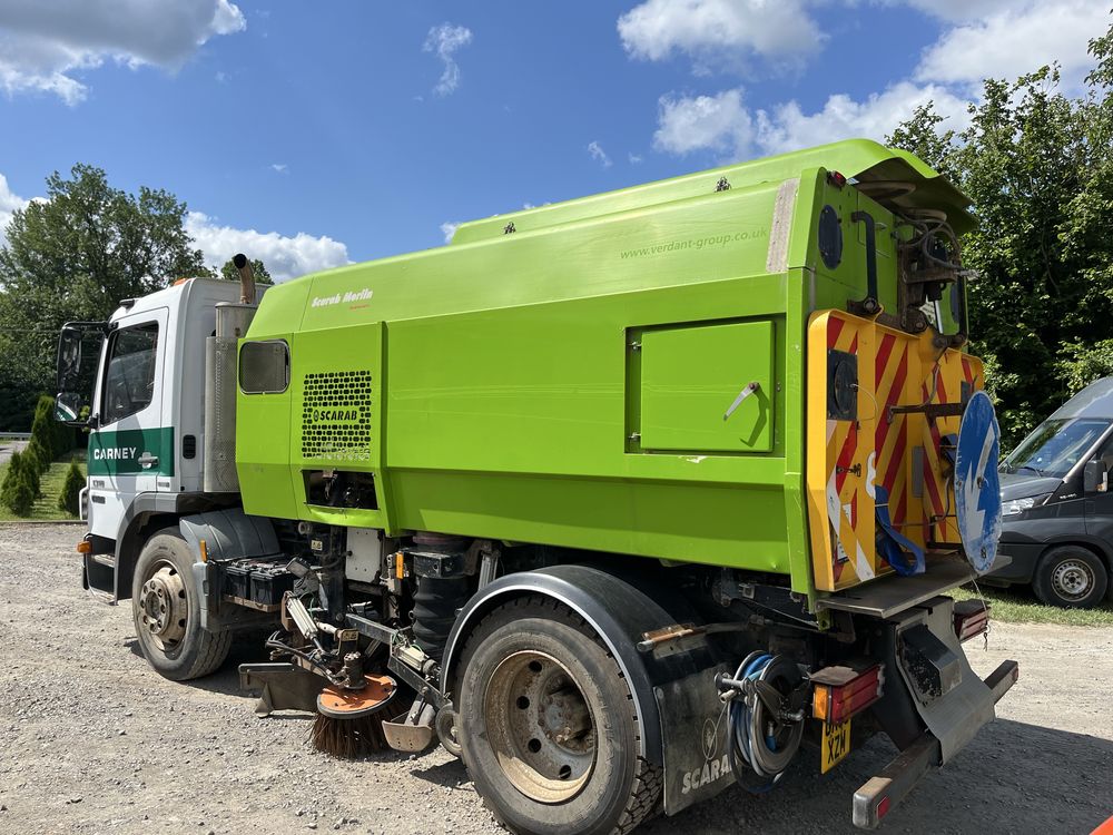 Mercedes Atego zamiatarka SCARAB MERLIN Hydrostatic 2010r euro 5