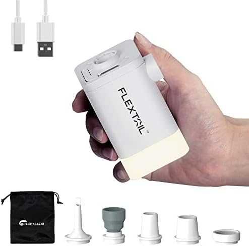 Przenośna elektryczna pompka powietrza do materaca lampa kempingowa