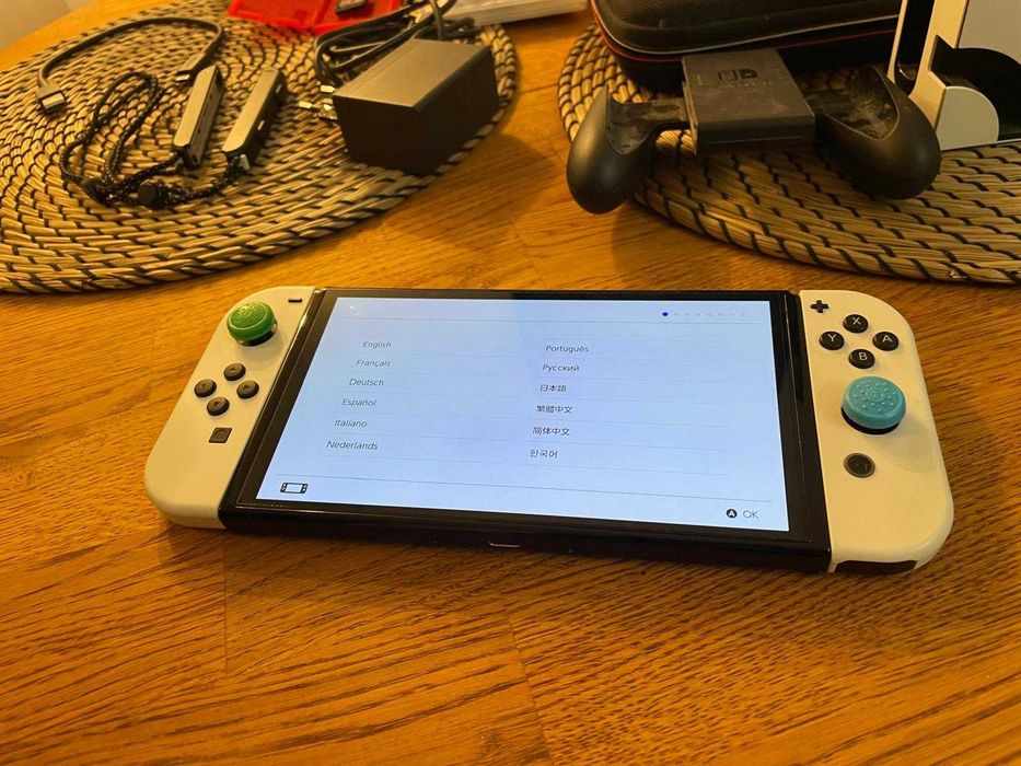 Nintendo Switch Oled - stan idealny! (gwarancja)