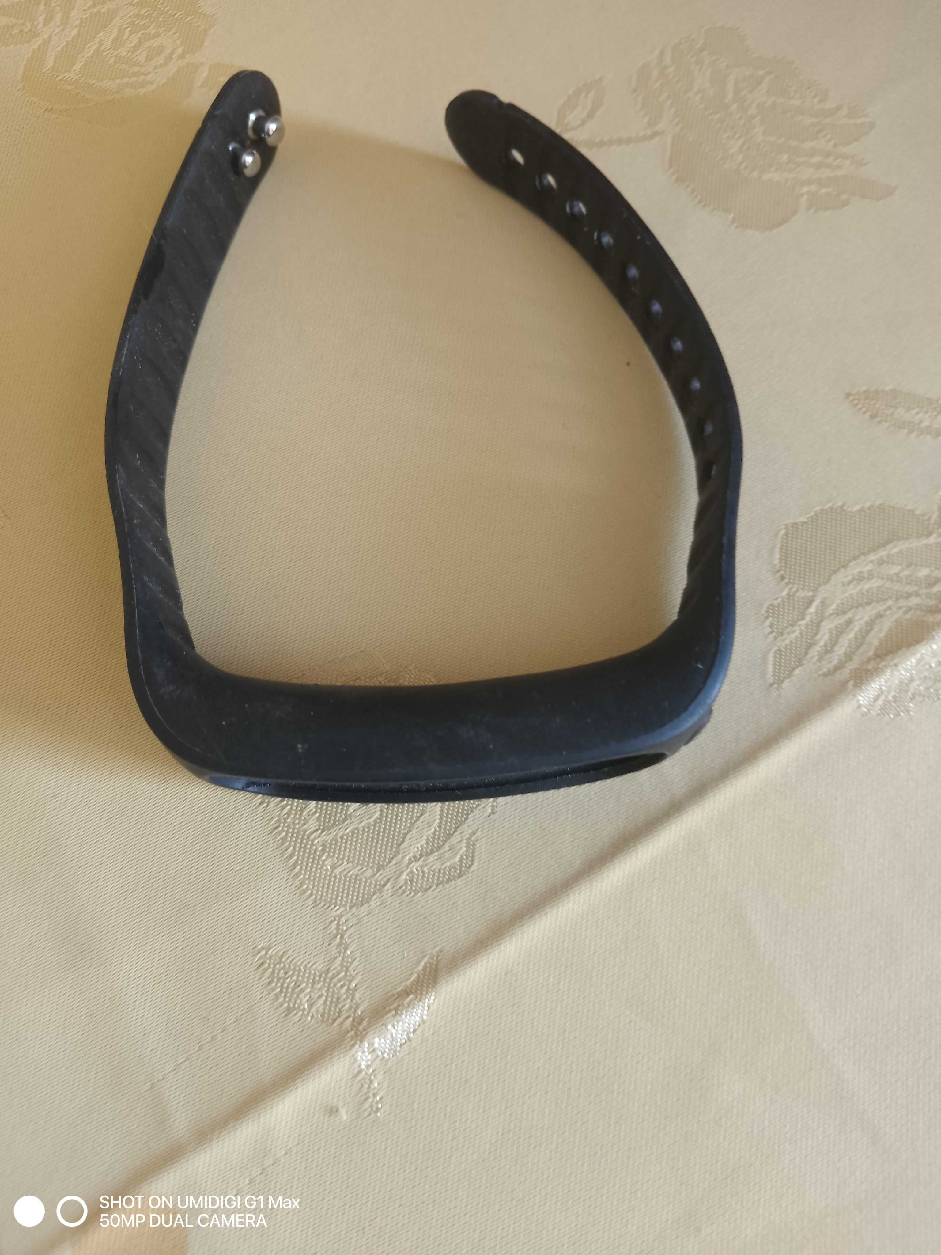 Ремешок на фитнес браслет Smart Band E02 black