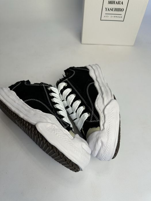 MMY Maison Mihara Yasuhiro black черные кеды кроссовки чорні кеди 43