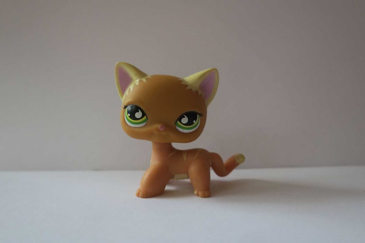 Figurka pomarańczowy kot Littlest Pet Shop LPS kotek