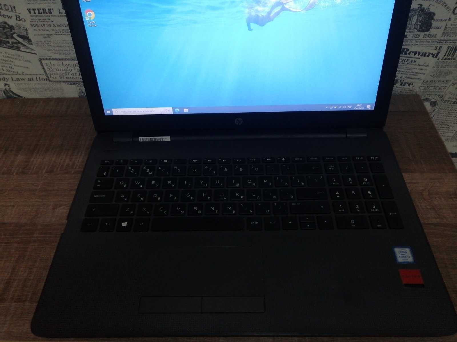 Игровой HP 250 G6 i3-6006u/8Gb/128 GB SSD/ Radeon R5 M330(2gb). 15,6".