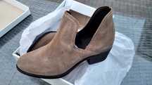 Botas mulher - tamanho 36 - castanho claro