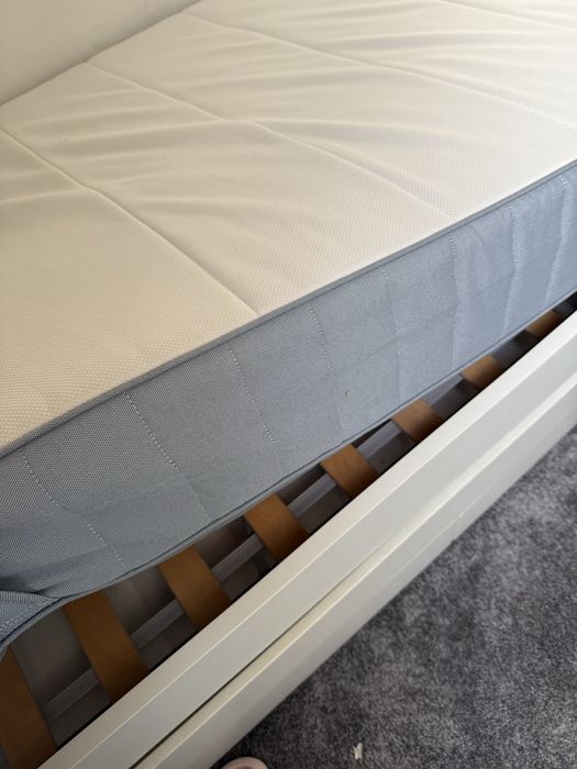 Łóżko ikea slakt nowy materac kieszeniowy 2w1slakt