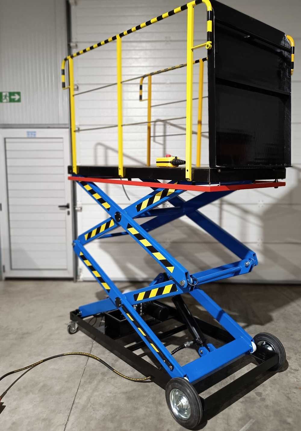 Plataforma Hidráulica tesoura dupla 1Ton.