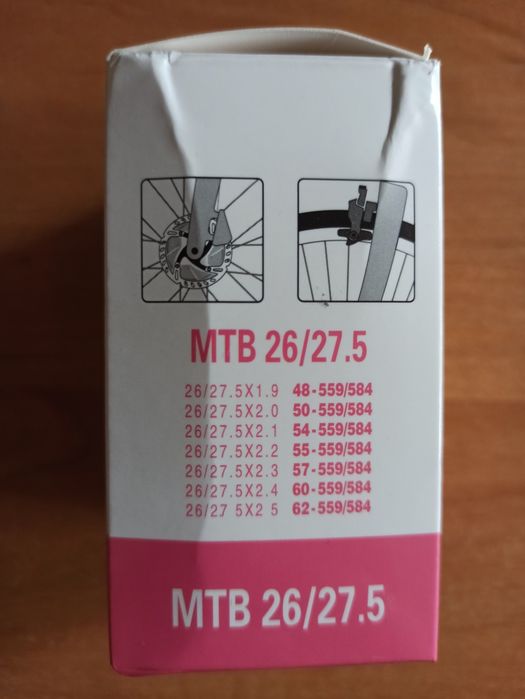 Nowa dętka MTB 26/27.5 tube 48g lekka