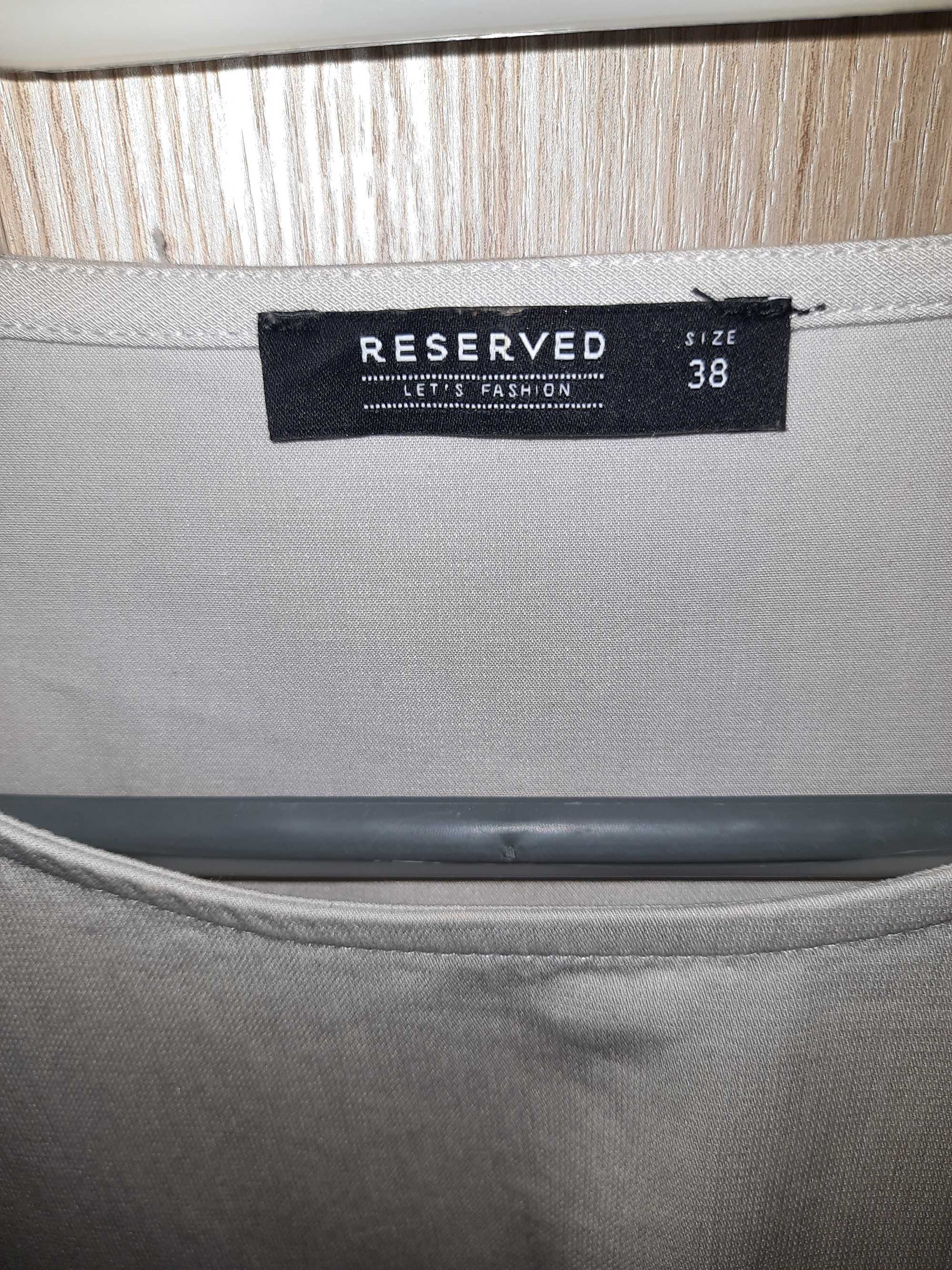bluzka damska szary Reserved rozm. 38 M
