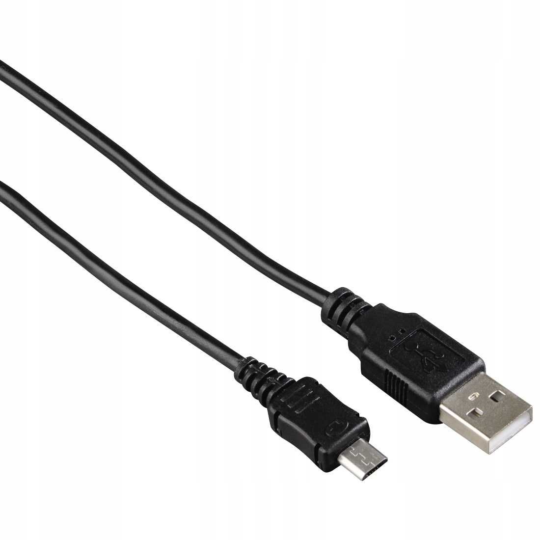 HAMA Kabel USB - Micro USB 1m ładowanie przesyłanie danych