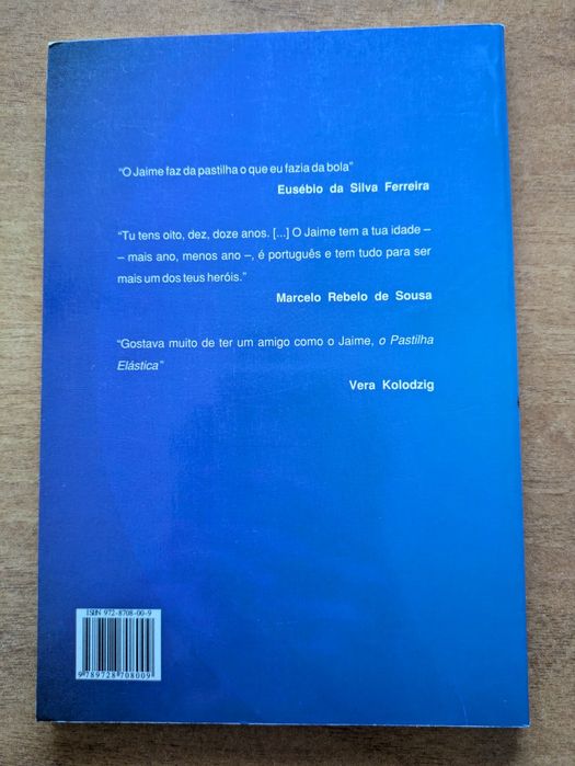 LIVRO "Jaime, o pastilha elástica"