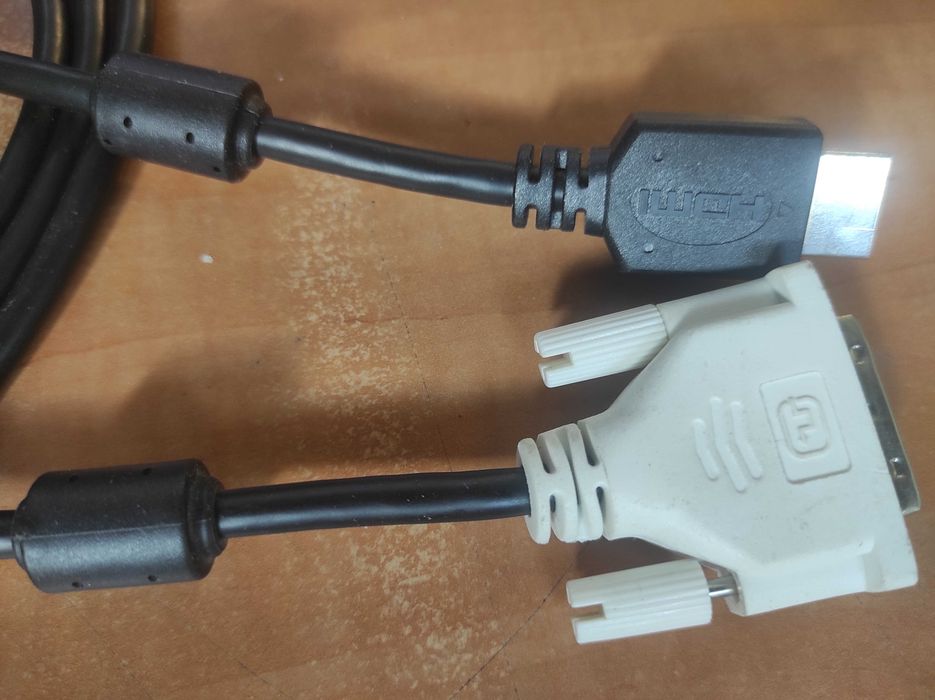 Кабель мультимедійний HDMI to DVI (18+1 pin) 1.8m Jcc