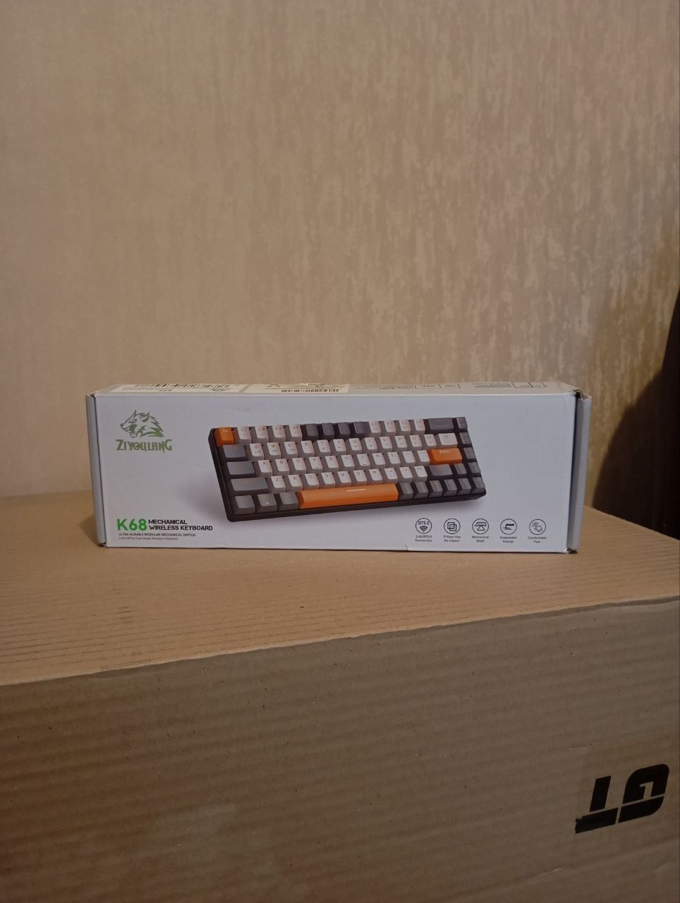Клавіатура бездротова ZIYOULANG K68