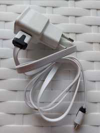 Sieciowa ładowarka USB odporny kabel podróżny adapter turystyczny tel