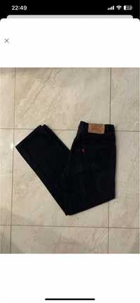 Вінтажні класичні джинси Levis Levi’s 501 чорні базові Оригінал