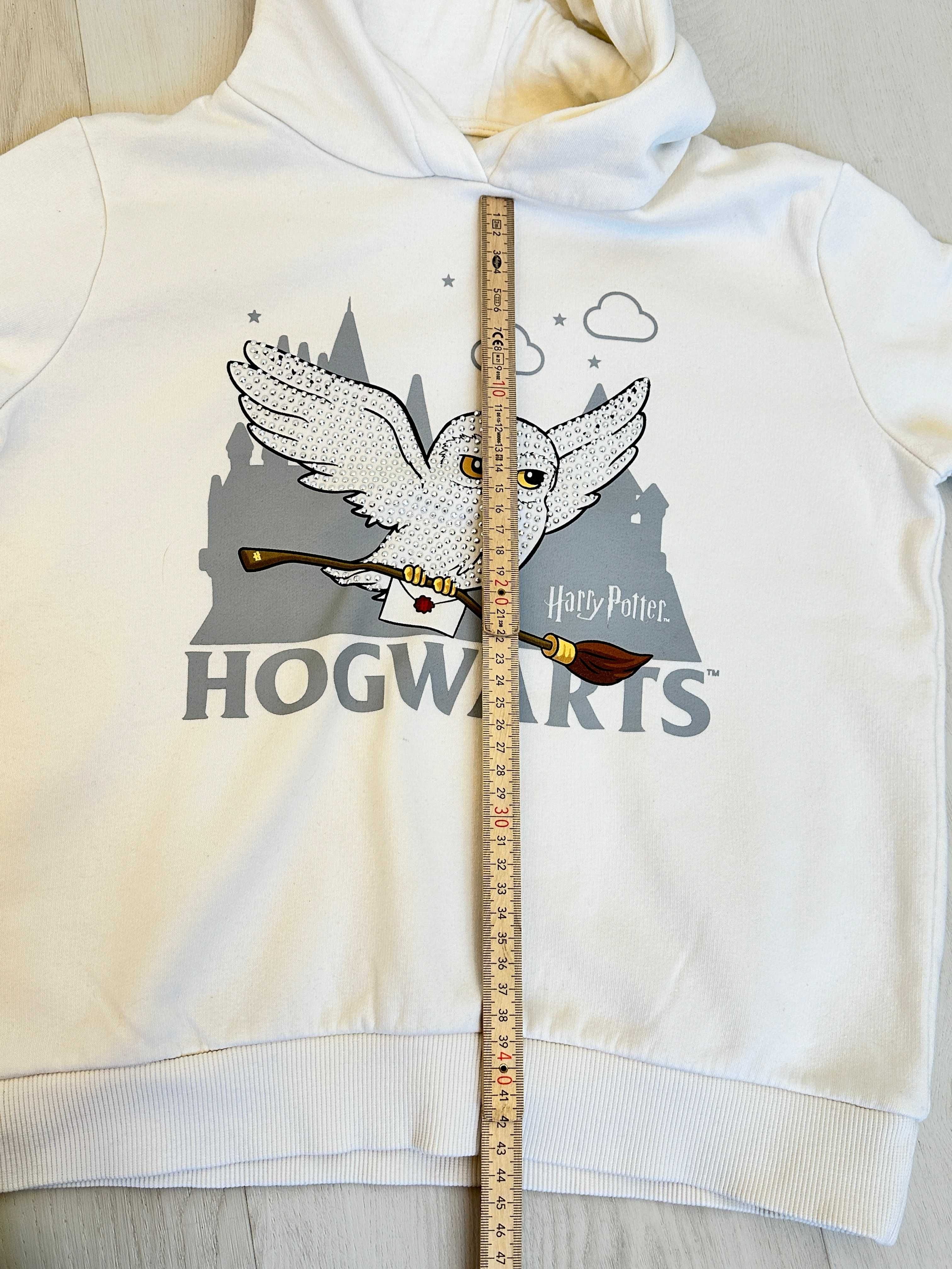 bluza Harry Potter ecru z sową C&A 146/152 jak nowa
