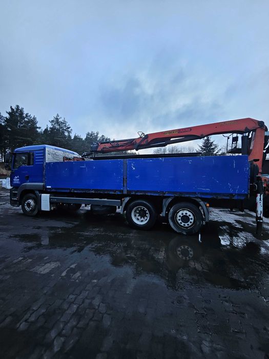 Man Tga 26,400 , HDS Palfinger 18000 -6X2 / zamiana