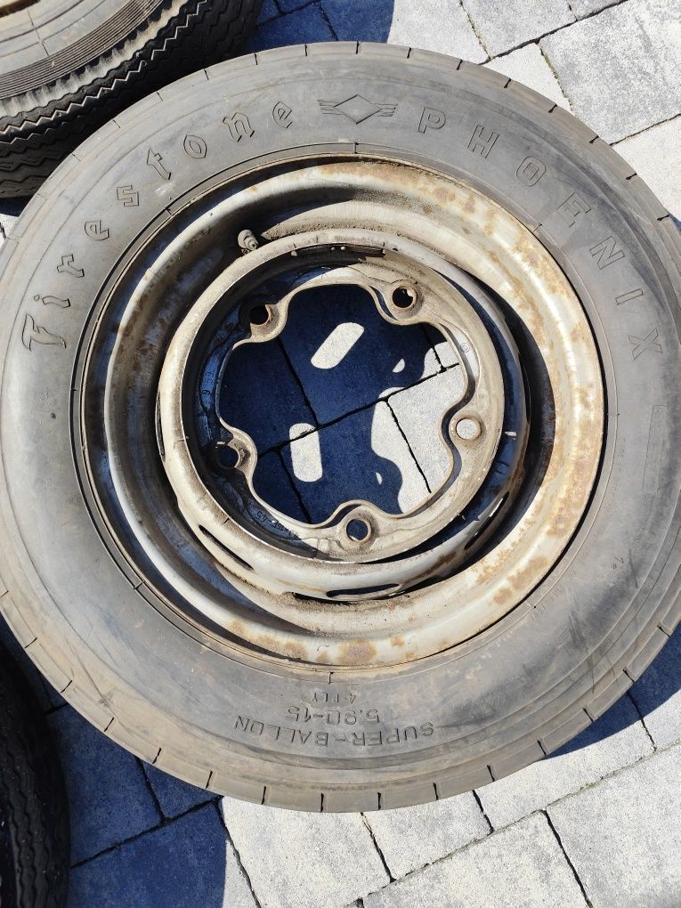 Stare koła felgi Wartburg opel zabytkowe oldtimer