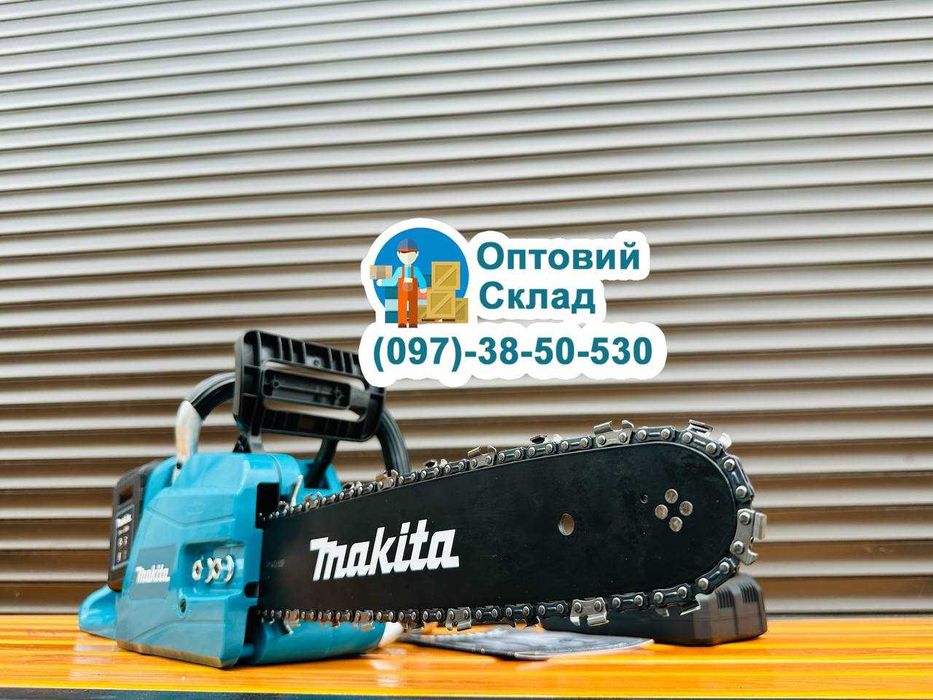 Пила Акумуляторна Makita DUC355 PRO (36V/8A.XGT) Зарядка на 2 АКБ 35см