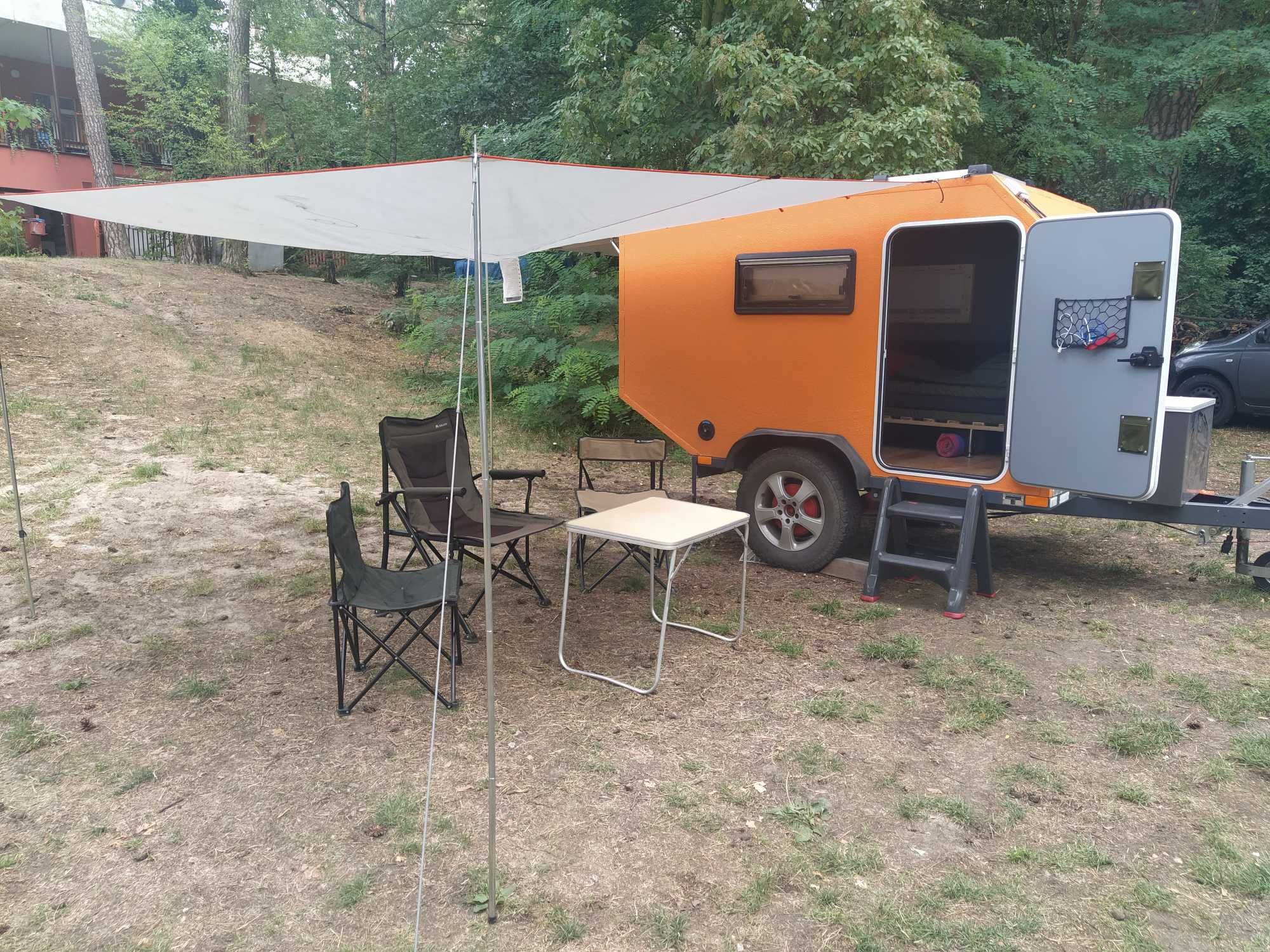 Przyczepa kempingowa wyprawowa teardrop