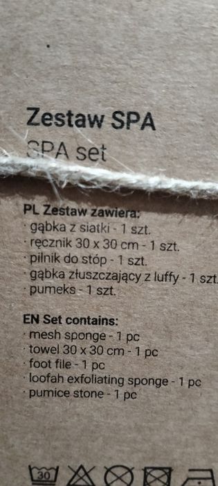 Zestaw do domowego spa