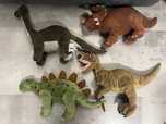 4 dinozaury IKEA dinozaur