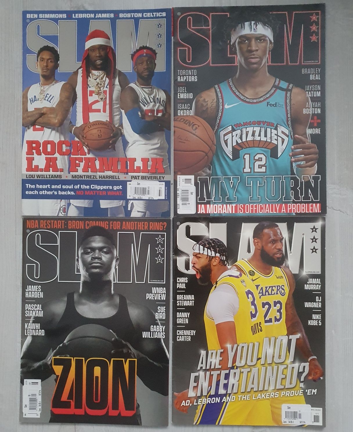 SLAM,Basket,Sports Illustrated czasopisma o NBA