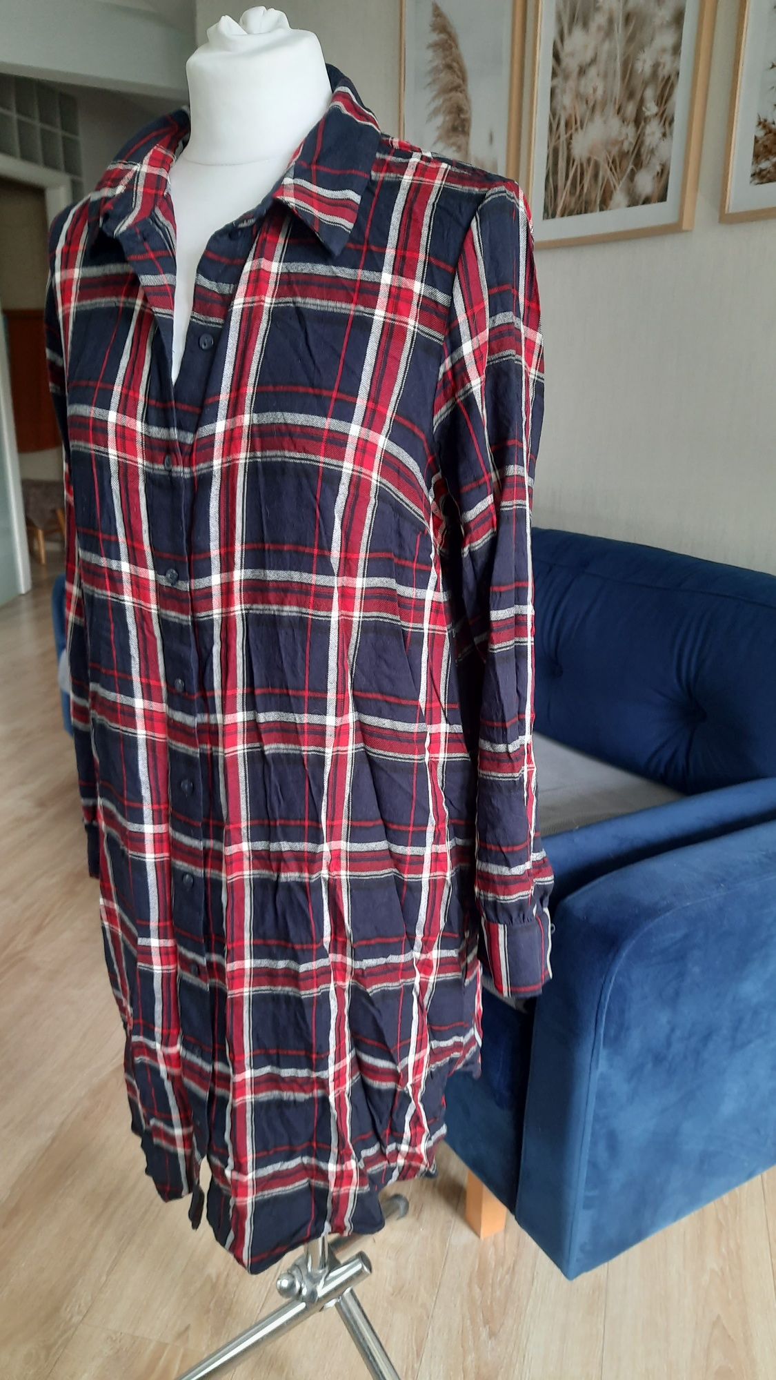 Flanelowa koszula/ H&M/44