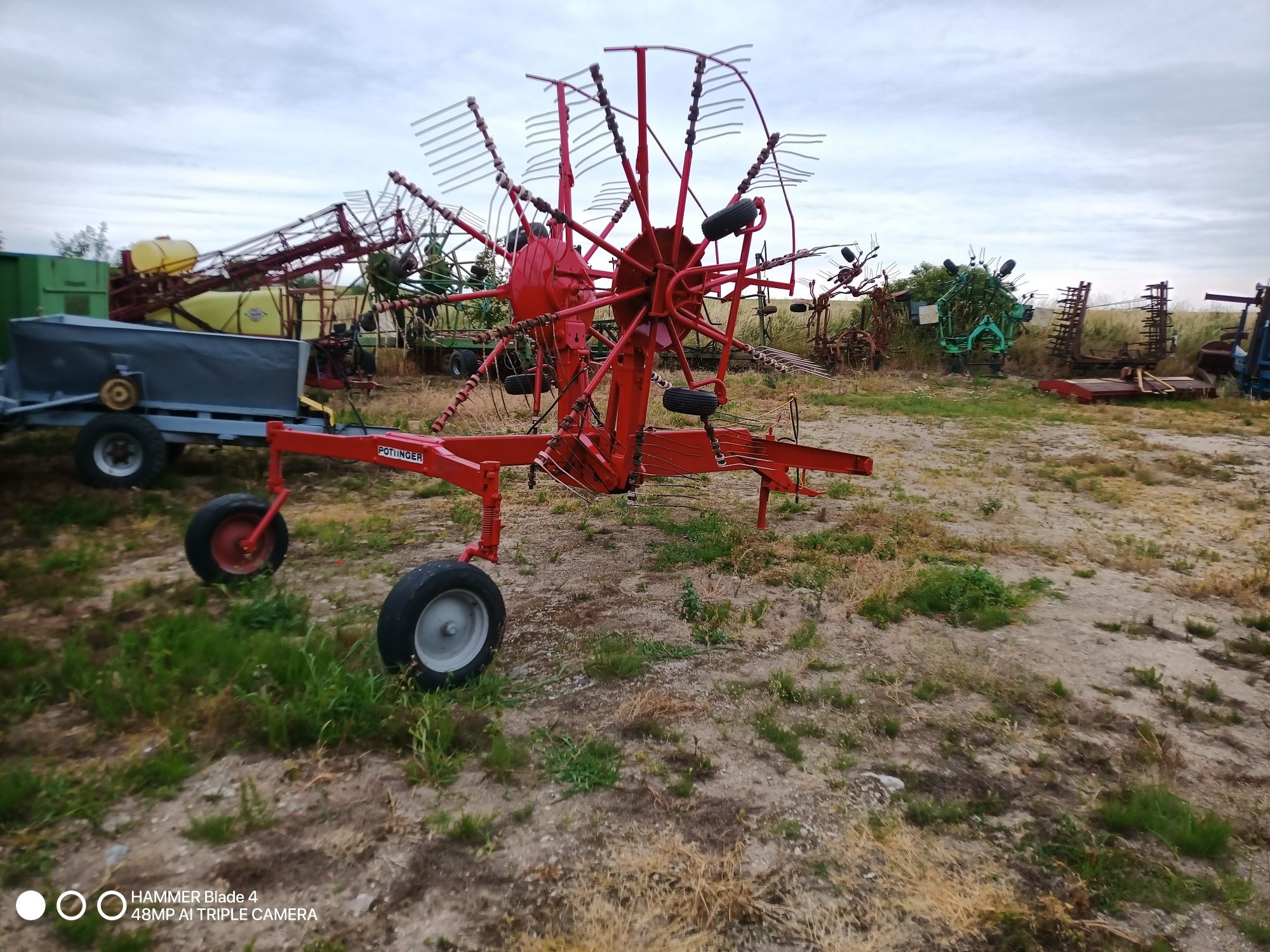 Zgrabiarka pottinger 660 claas