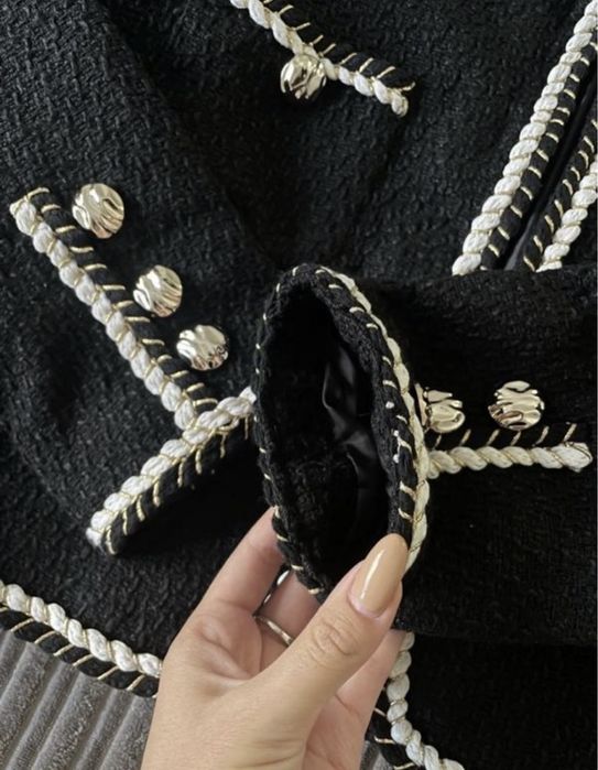 Стильний піджак жакет твід chanel old money