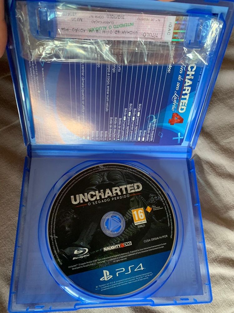 Jogo Uncharted 4- Ps4/ Playstation 4