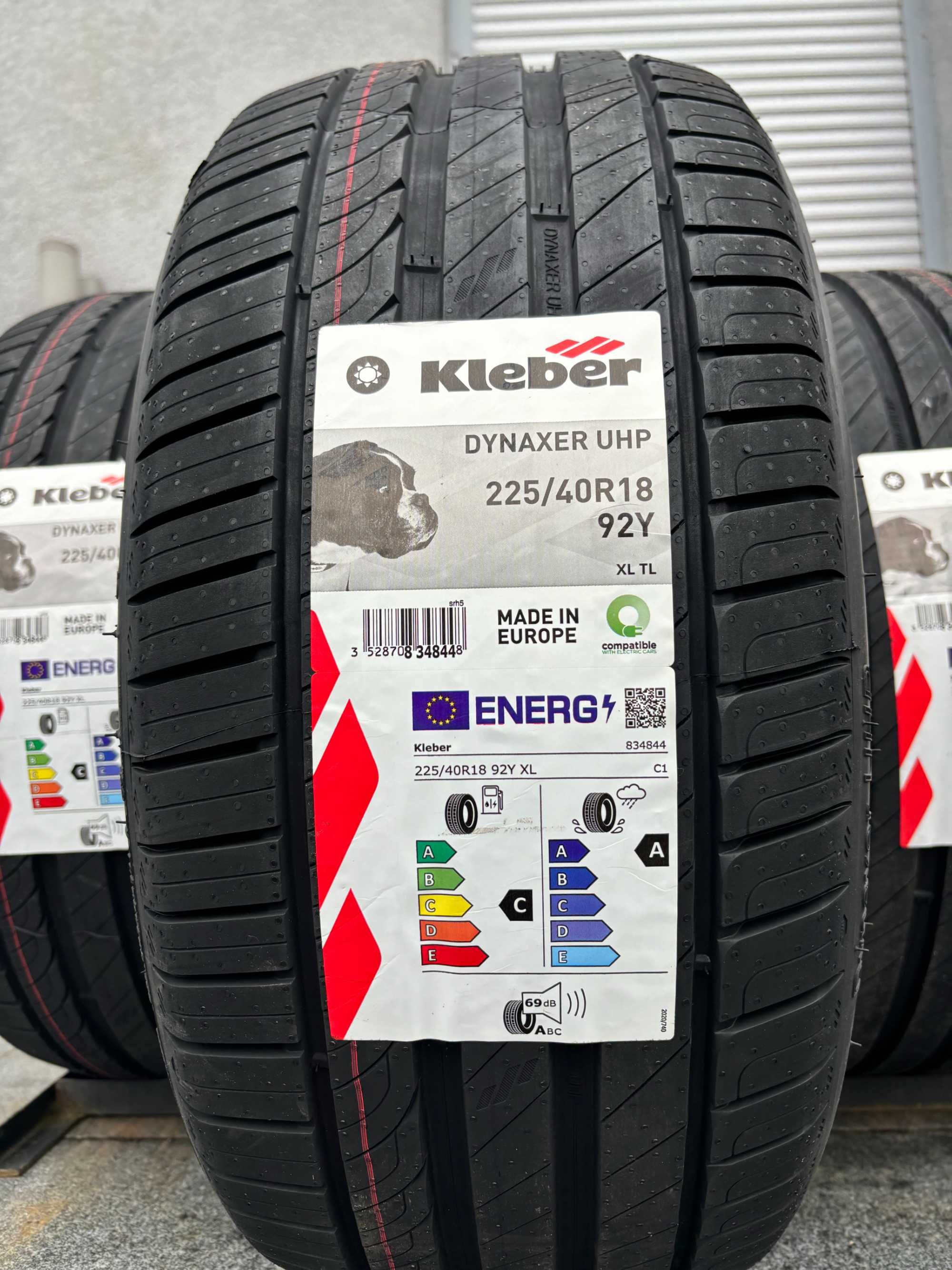 Letnie 225/40R18 Kleber Dynaxer UHP 92Y C,A,69db Prosto z fabryki