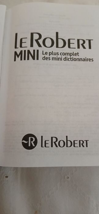 Mini dicionário de francês