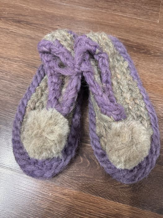 Капці вовняні, тапочки, чуні