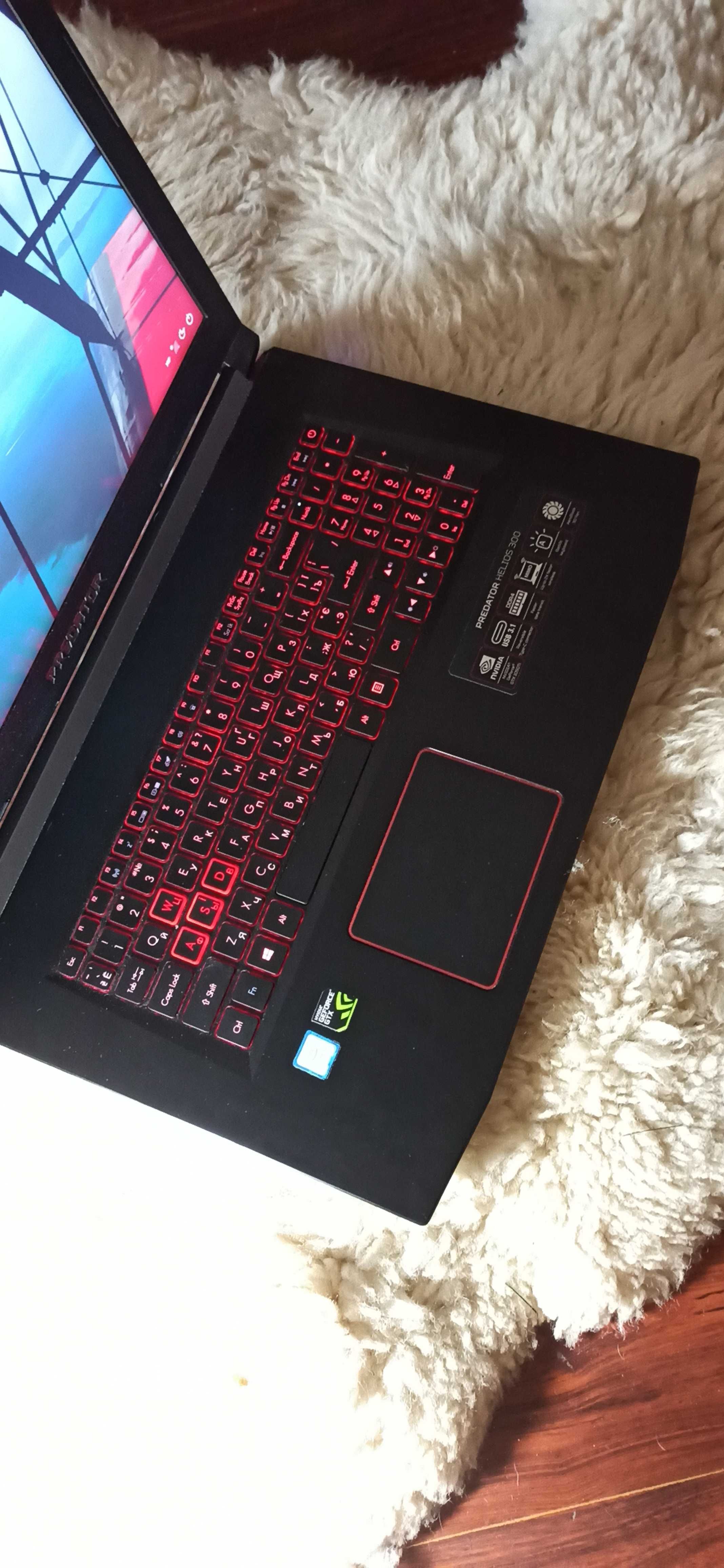 Ігровий ноутбук Acer Predator Helios 300