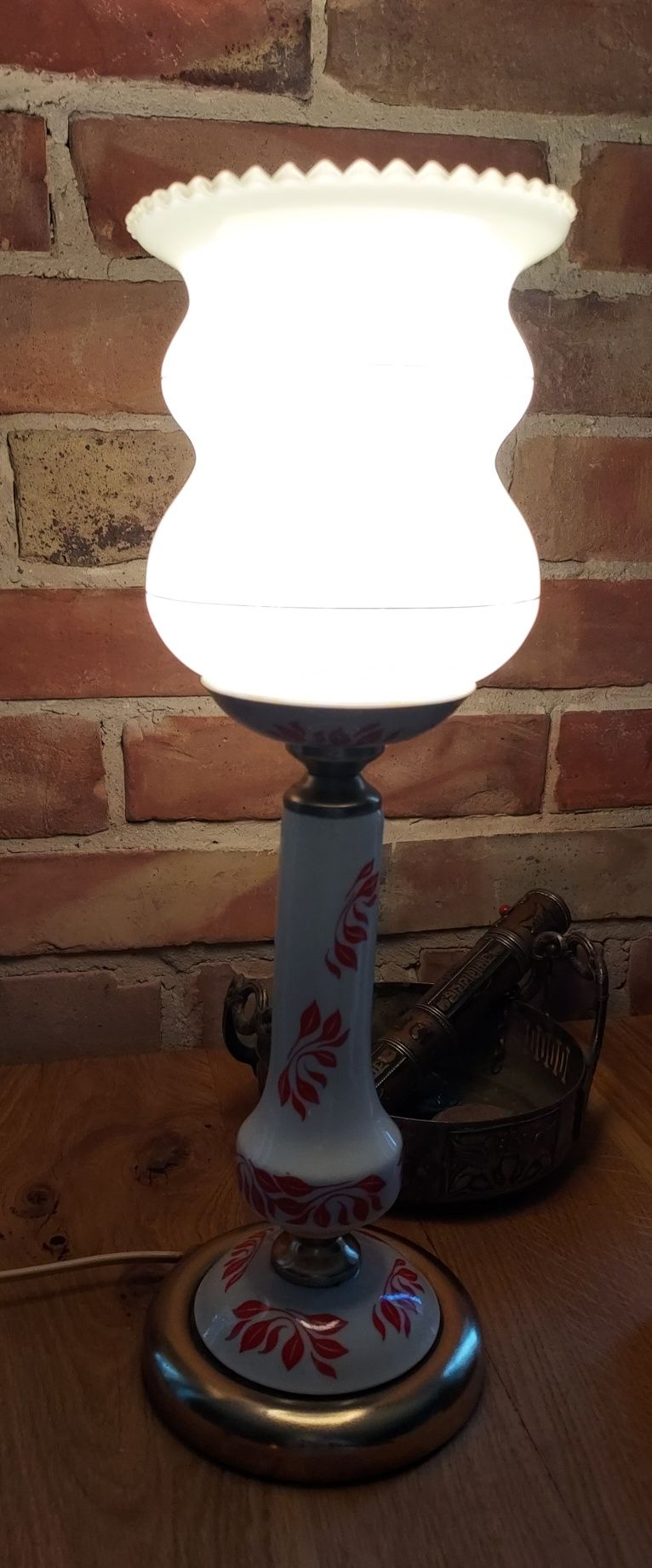 Lampa lampka PRL Polam Poznań