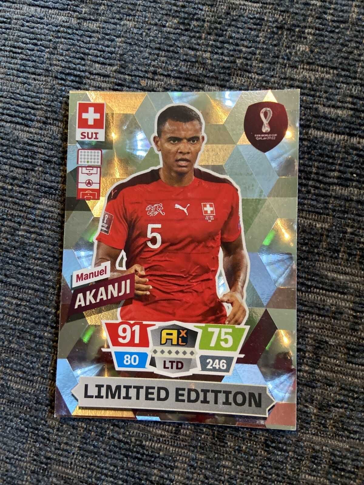 Panini FIFA World Cup Qatar 2022 Limited Edition - Manuel Akanji