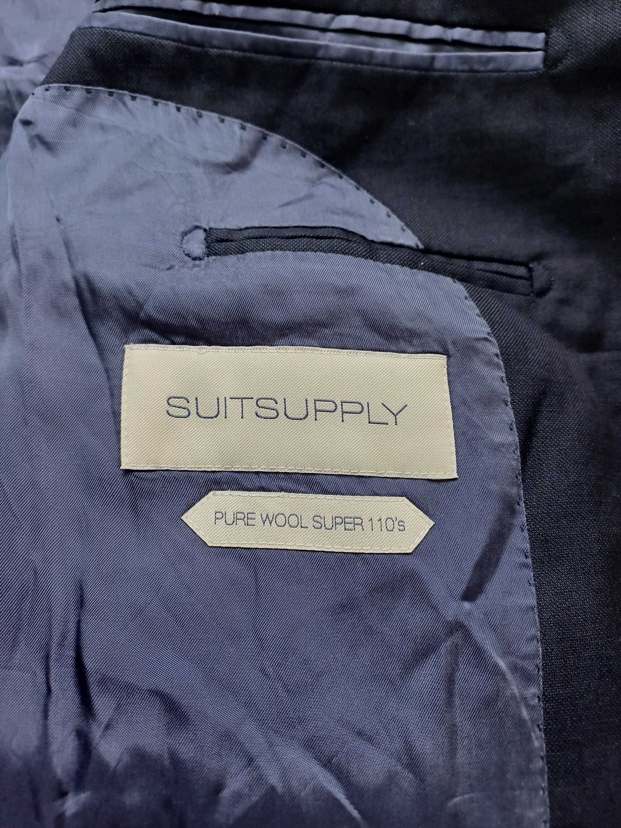 Suitsupply Vitale Barberis Canonico wełniana marynarka rozmiar M/L