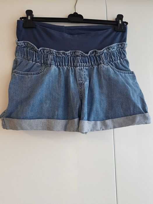 Nowość 2025:) ciążowe spodenki PaperBag H&M roz M