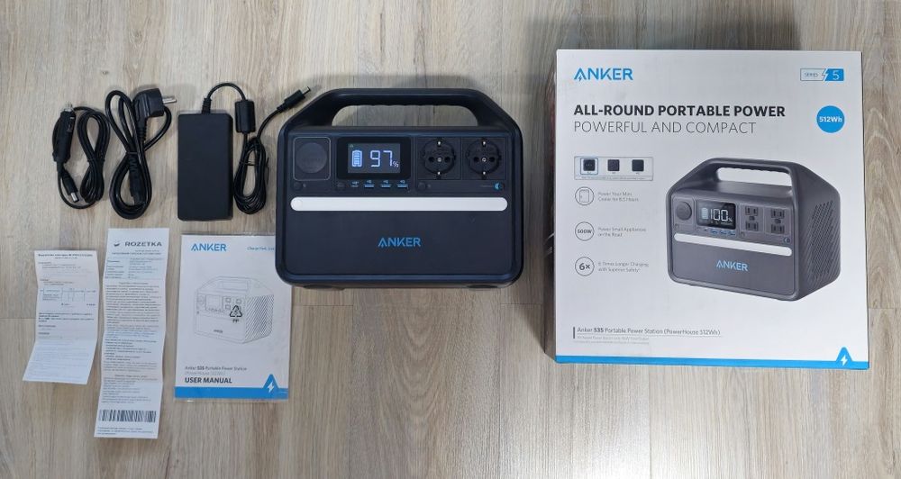 Зарядна станція Anker PowerHouse 535/716 Вт LiFePO4