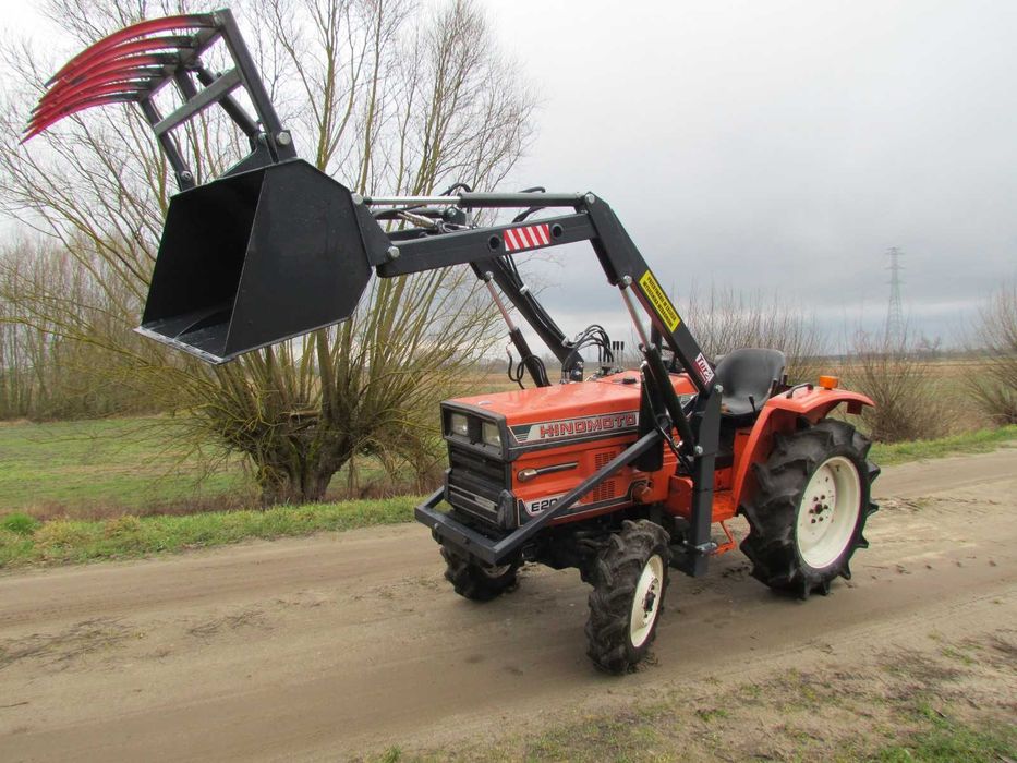 Hinomoto 2004 minitraktorek glebogryzarka tur 4x4