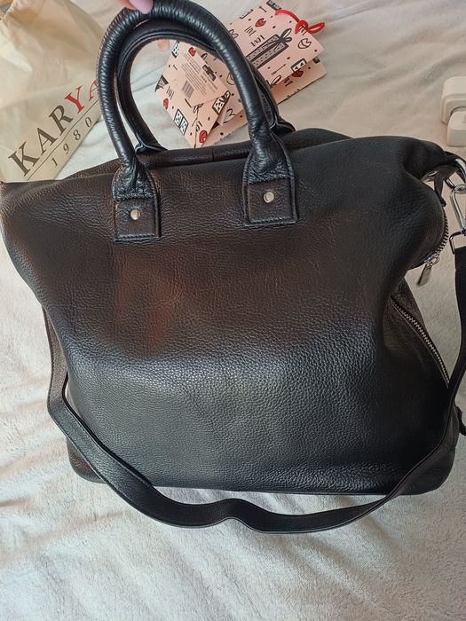 Сумка шкіряна велика  Bolinni