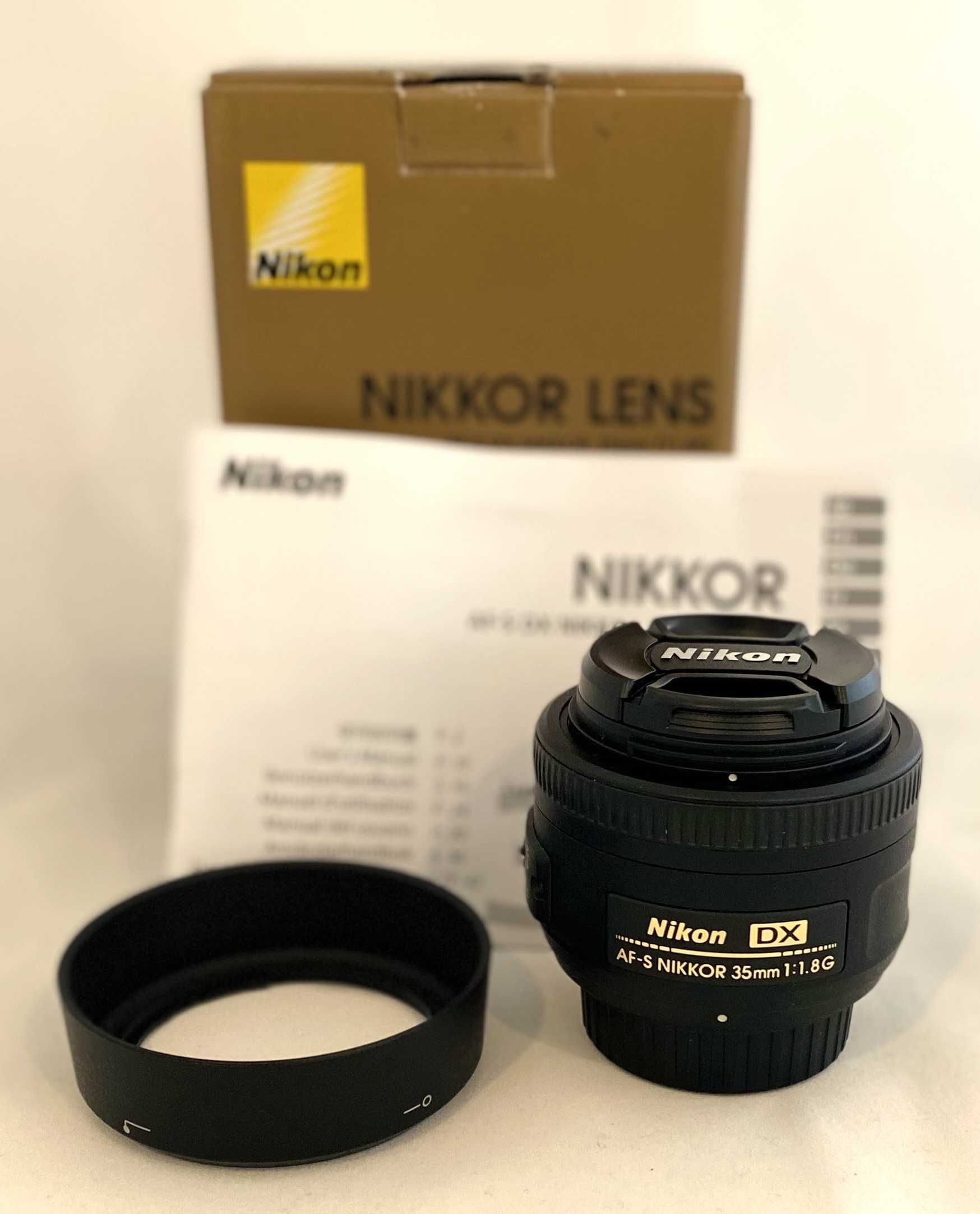 Set Nikon Lens & Flash