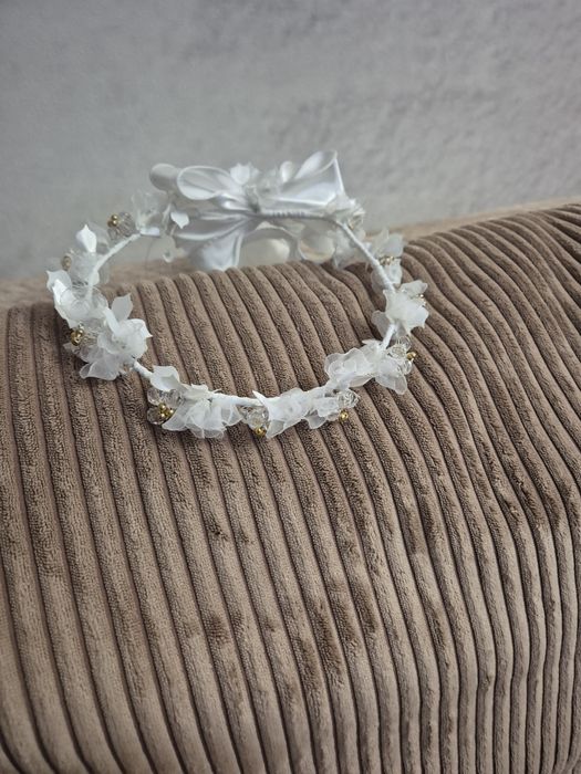 Wianek i rękawiczki Komunia