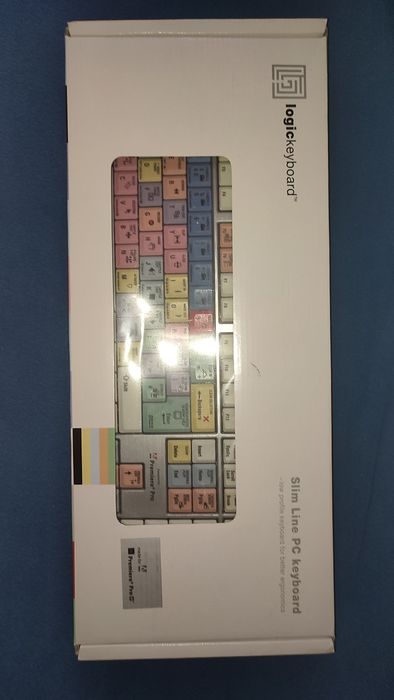 klawiatura logickeyboard montaż filmów adobe premiere davinci resolve