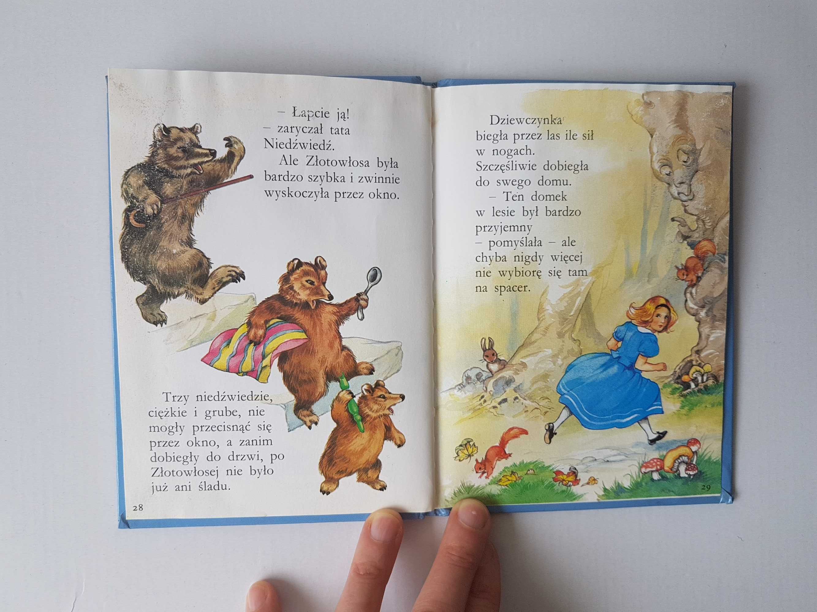 Trzy niedźwiadki MUZA S.A. 1992 rok Ilustrował Rene Cloke