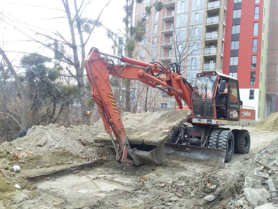 Послуги екскаватора, оренда екскаватора Львів