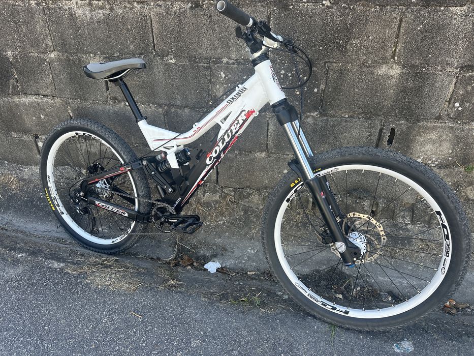 Quadro Bicicleta Btt suspensao total coluer roda 27,5/26