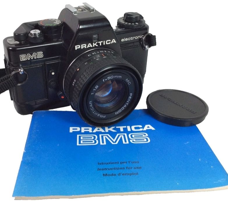 Praktica BMS z Prakticarem 50mm f/1.8 Zeiss