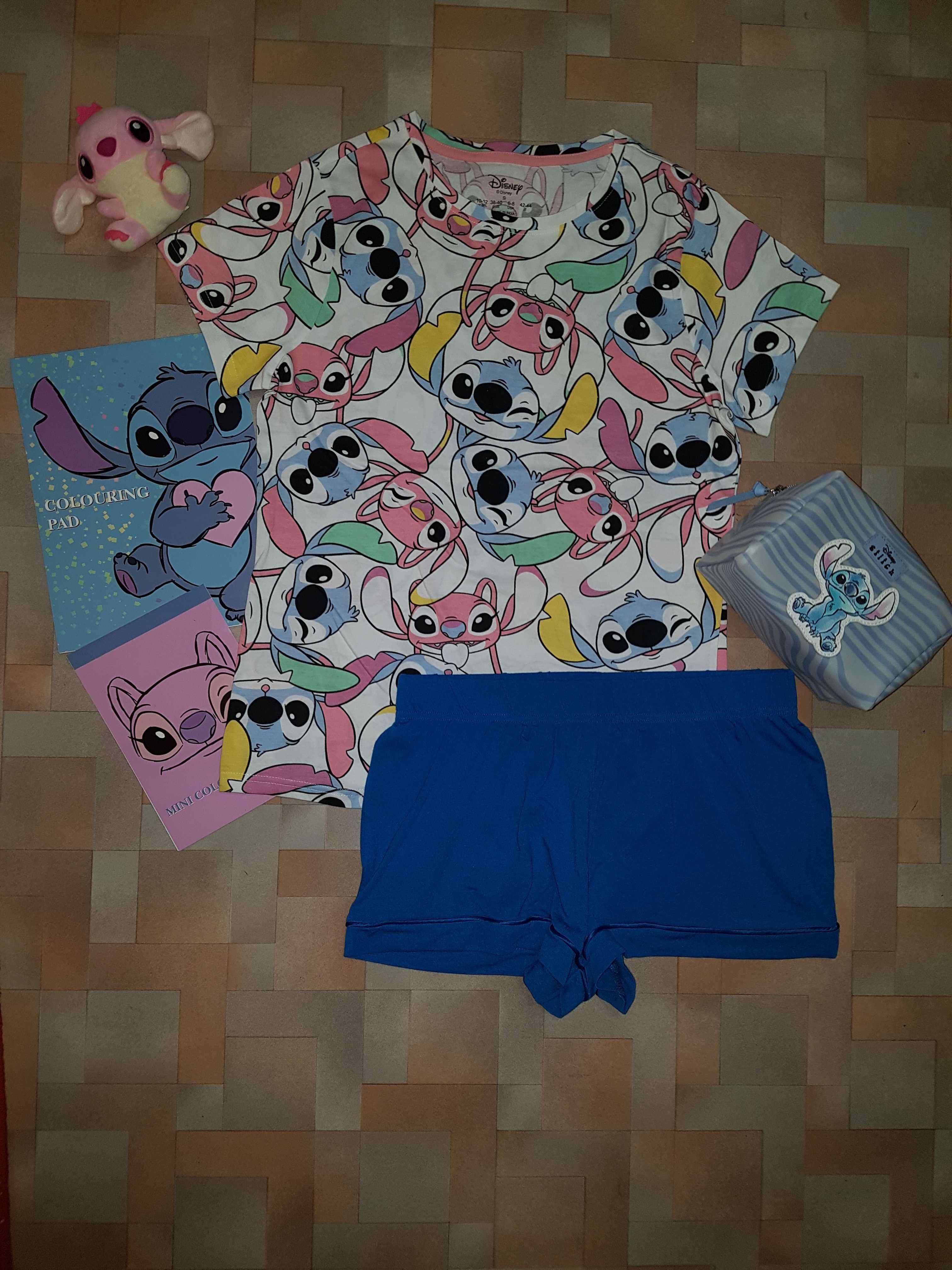 Очень яркая, красивая пижама, комплект Стич, Stitch Disney S размер